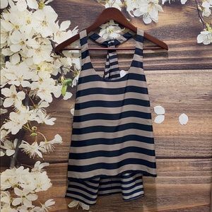 BCBGMAXAZRIA Edita Twist-Back Halter Top